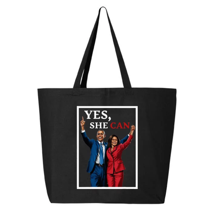 Kamala Harris And Barack Obama Forward 2024 25L Jumbo Tote