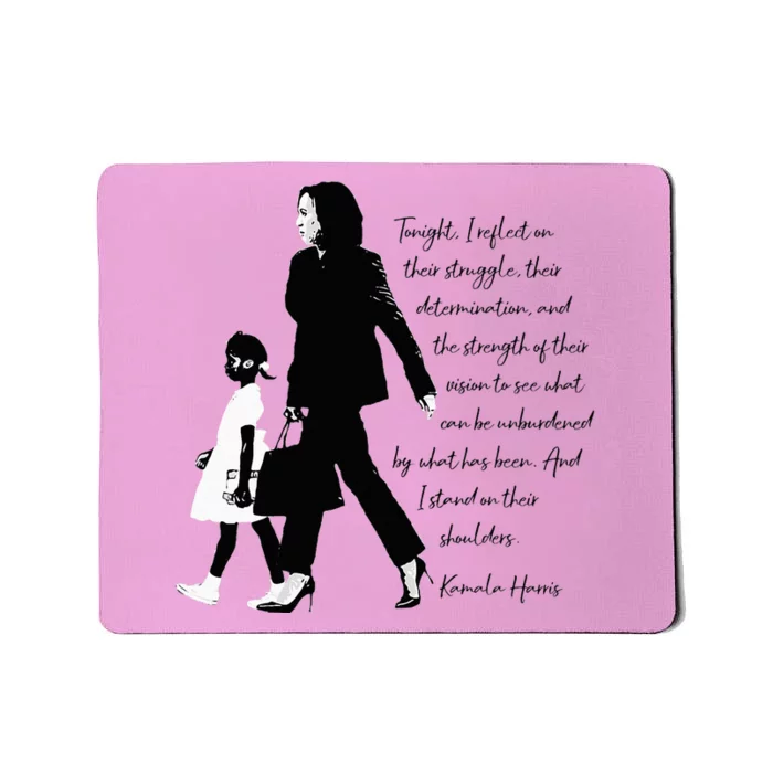 Kamala Harris And Ruby Bridges Mousepad