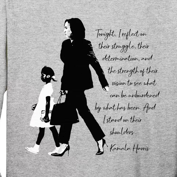 Kamala Harris And Ruby Bridges Tall Long Sleeve T-Shirt