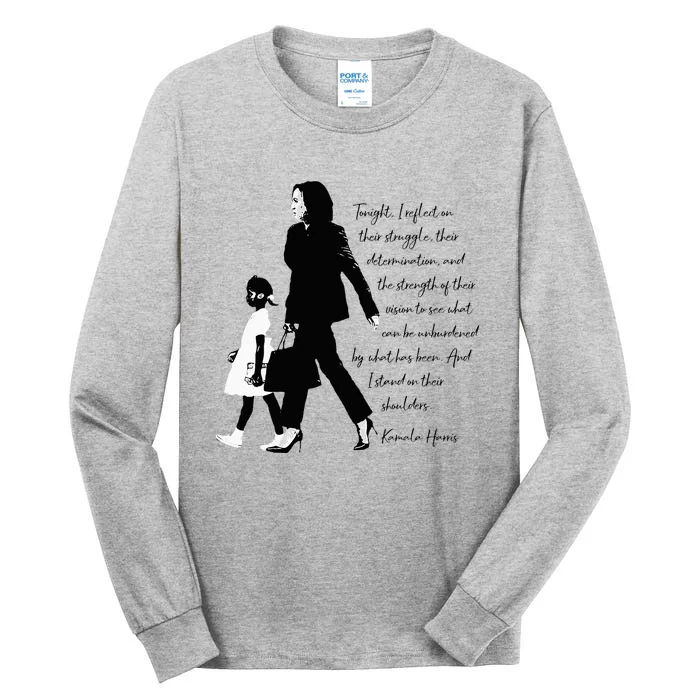 Kamala Harris And Ruby Bridges Tall Long Sleeve T-Shirt