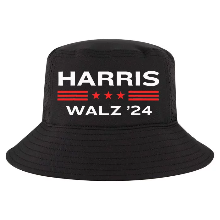 Kamala Harris And Tim Walz For President 2024 Campaign Cool Comfort Performance Bucket Hat