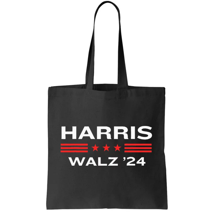 Kamala Harris And Tim Walz For President 2024 Campaign Tote Bag