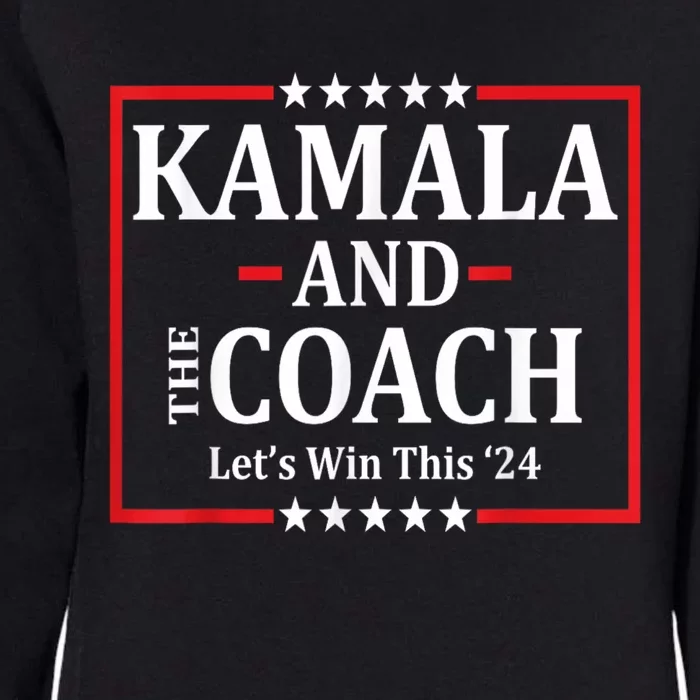 Kamala Harris And The Coach 2024 Walz Waltz Usa Womens California Wash Sweatshirt