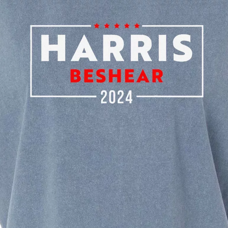 Kamala Harris Andy Beshear 2024 Harris Beshear 2024 Garment-Dyed Women's Muscle Tee