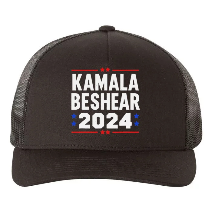 Kamala Harris Andy Beshear Usa President Vice President 2024 Yupoong Adult 5-Panel Trucker Hat