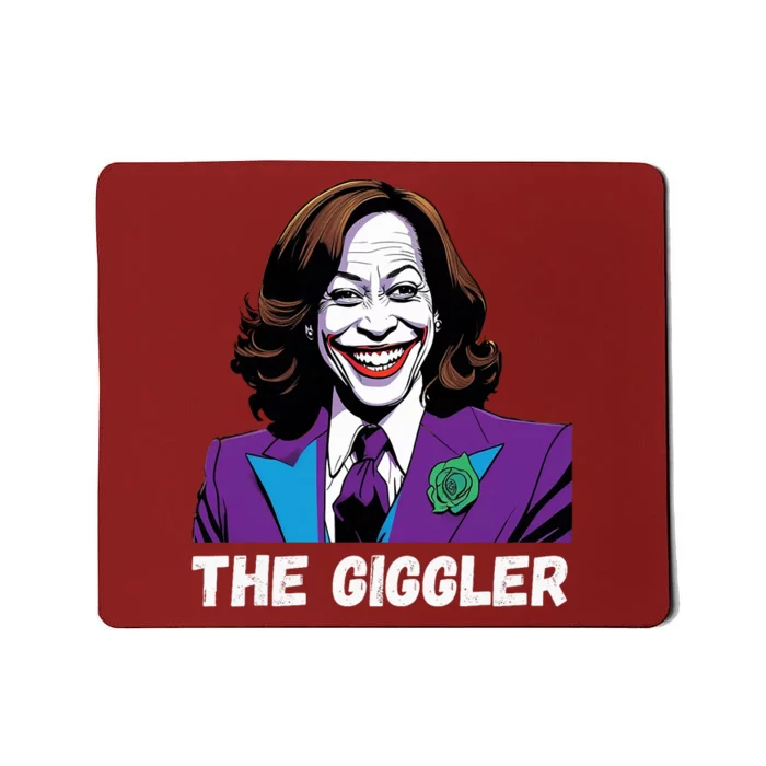 Kamala Harris As The Giggler Mousepad