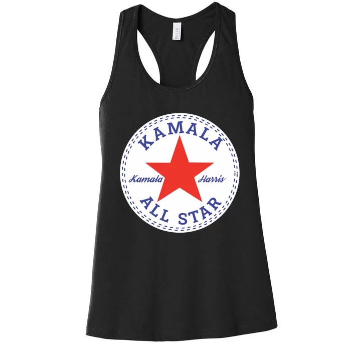 Kamala Harris All Star Women's Racerback Tank