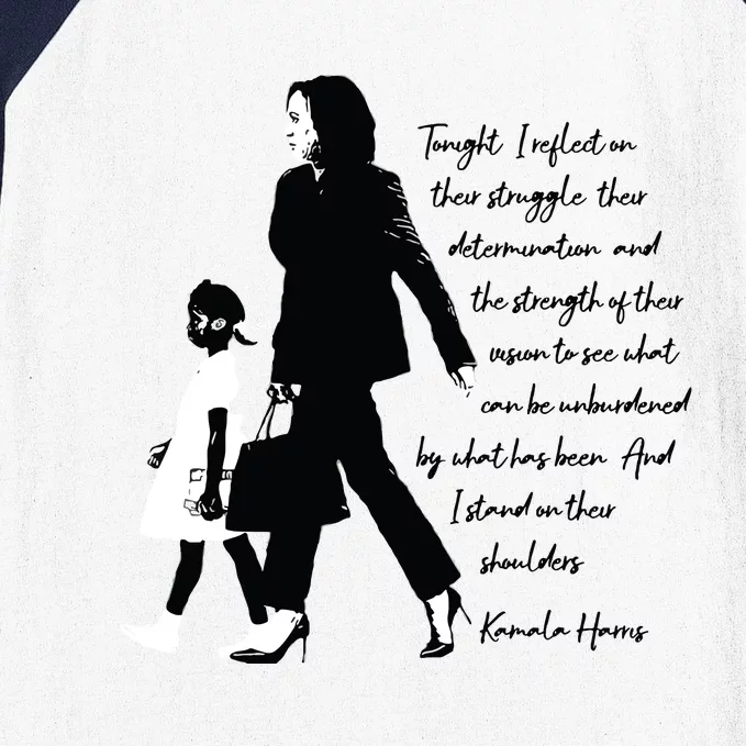 Kamala Harris And Ruby Bridges Baseball Sleeve Shirt