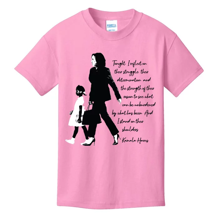 Kamala Harris And Ruby Bridges Kids T-Shirt