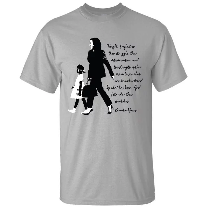 Kamala Harris And Ruby Bridges Tall T-Shirt