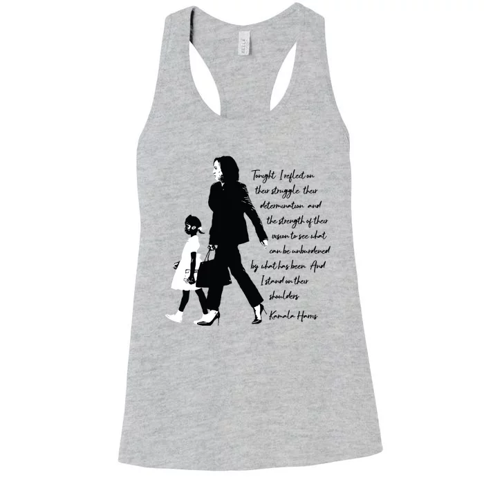 Kamala Harris And Ruby Bridges Women's Racerback Tank