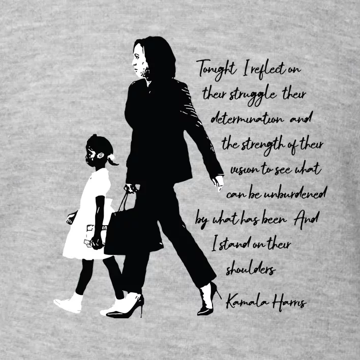 Kamala Harris And Ruby Bridges Toddler Sweatshirt