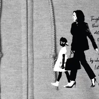 Kamala Harris And Ruby Bridges Full Zip Hoodie