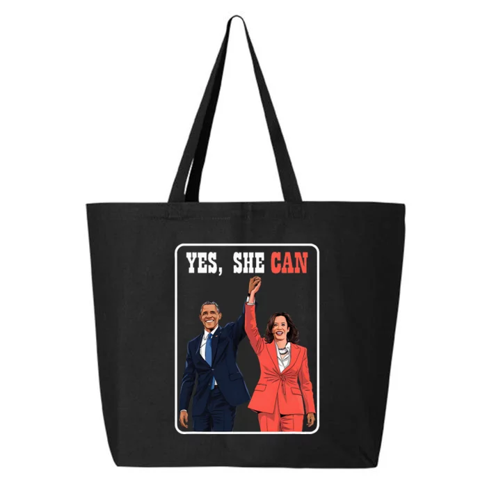 Kamala Harris And Barack Obama Forward 2024 25L Jumbo Tote