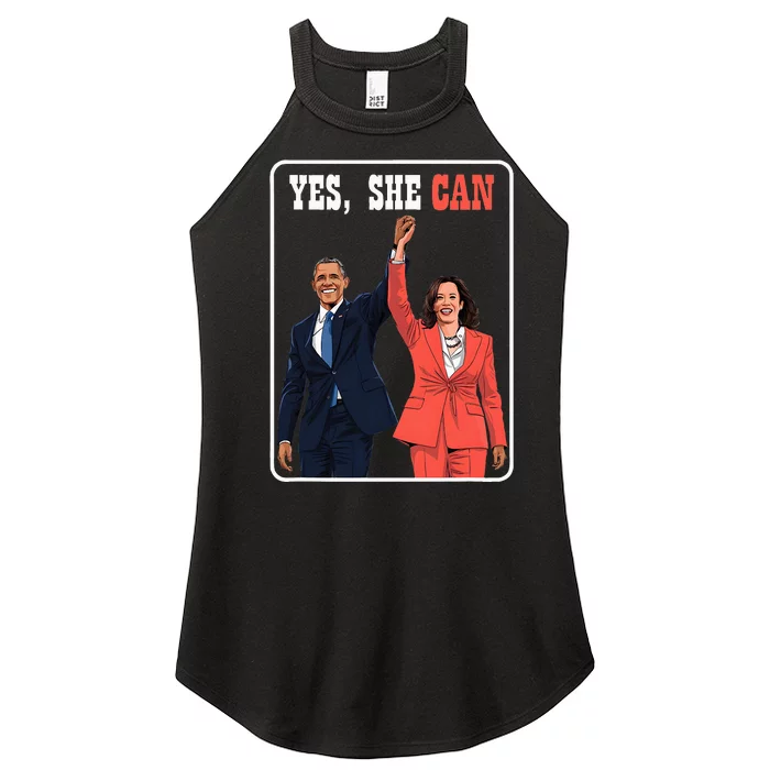 Kamala Harris And Barack Obama Forward 2024 Women’s Perfect Tri Rocker Tank