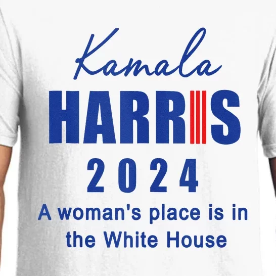 Kamala Harris A Womans Place Is In The White House Pajama Set