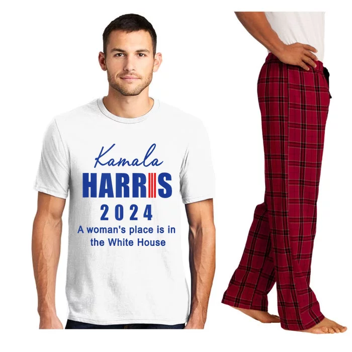 Kamala Harris A Womans Place Is In The White House Pajama Set