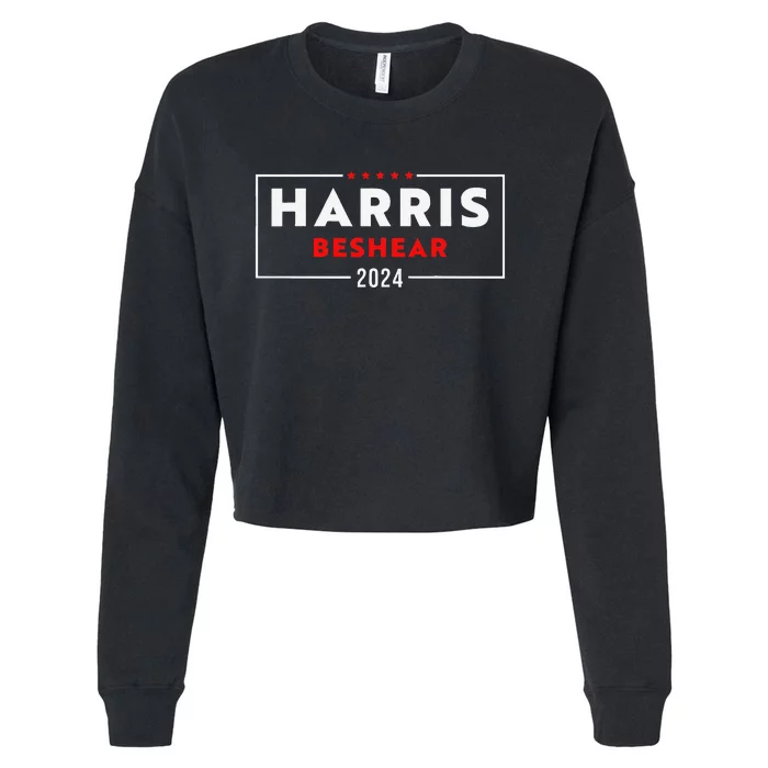 Kamala Harris Andy Beshear 2024 Harris Beshear 2024 Cropped Pullover Crew