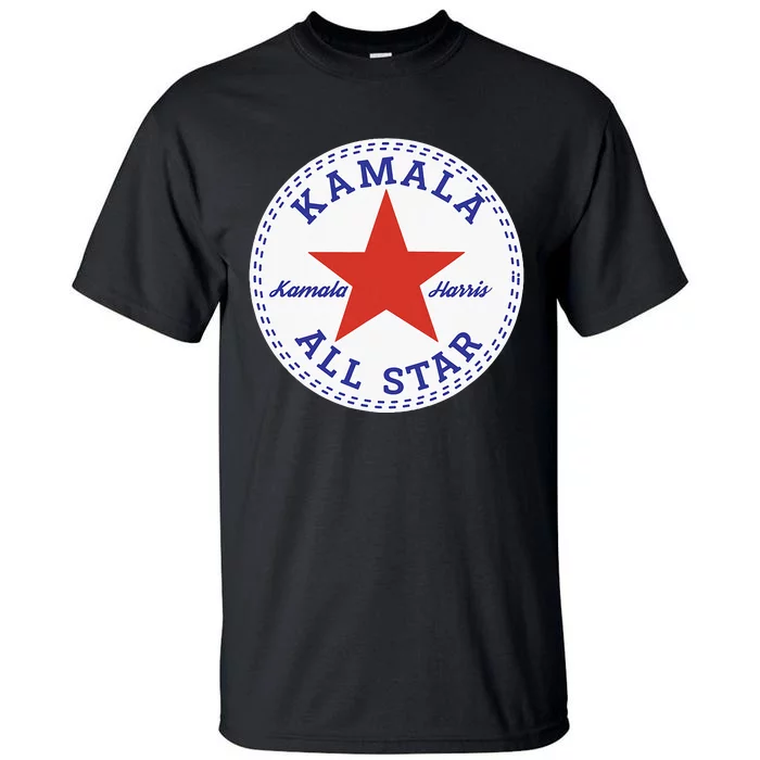 Kamala Harris All Star Logo Tall T-Shirt