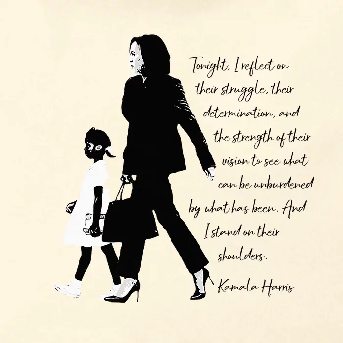 Kamala Harris And Ruby Bridges Zip Tote Bag