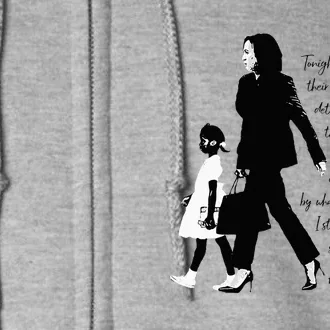 Kamala Harris And Ruby Bridges Full Zip Hoodie