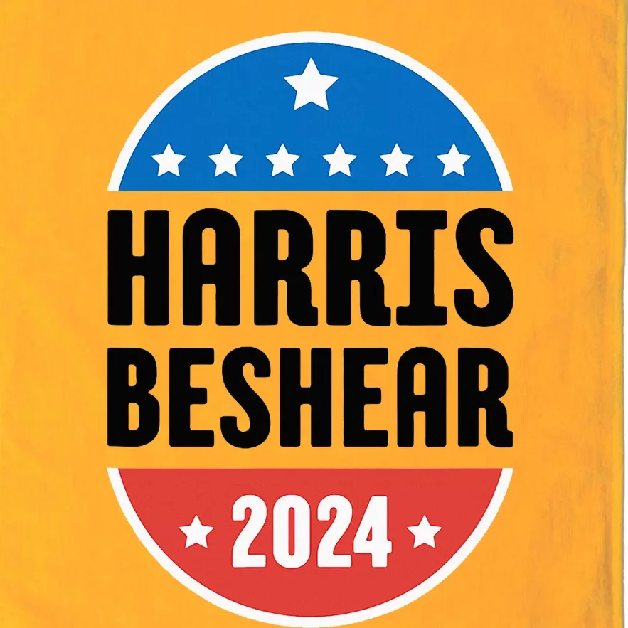 Kamala Harris Andy Beshear 2024 Election Democrat Platinum Collection Golf Towel