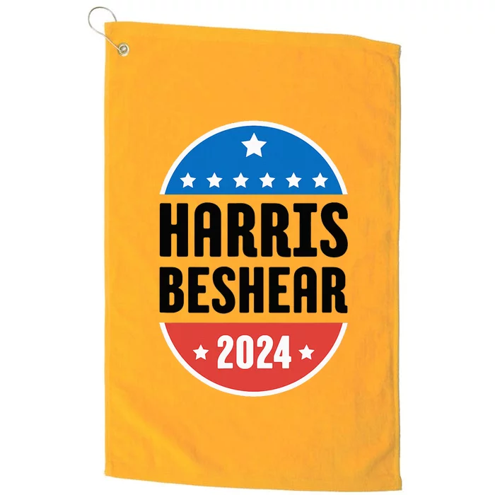 Kamala Harris Andy Beshear 2024 Election Democrat Platinum Collection Golf Towel