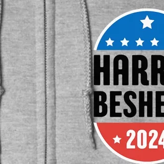 Kamala Harris Andy Beshear 2024 Election Democrat Full Zip Hoodie