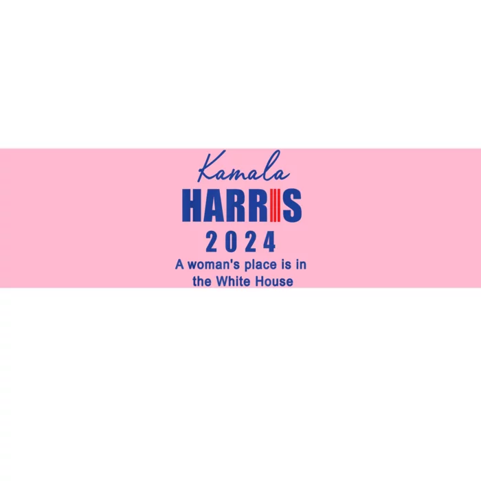 Kamala Harris A Womans Place Is In The White House Bumper Sticker