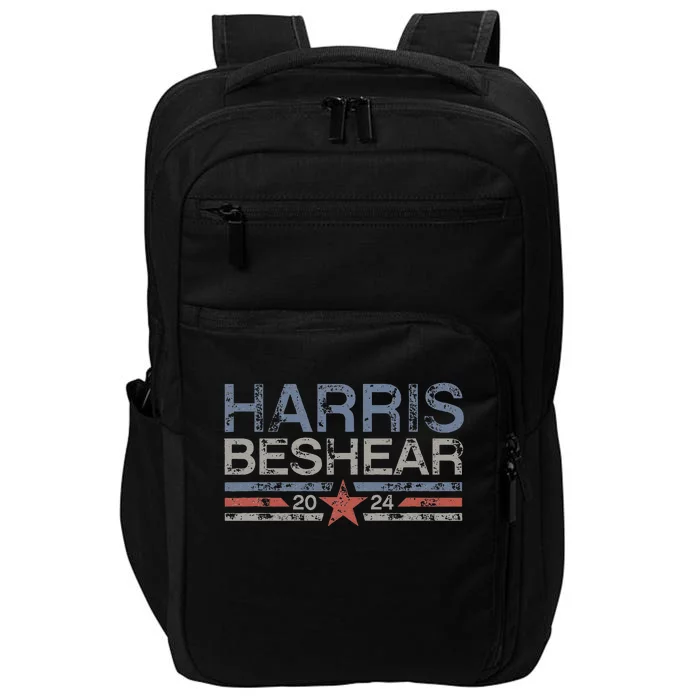 Kamala Harris Beshear 2024 Grunge Retro Harris Beshear 2024 Impact Tech Backpack