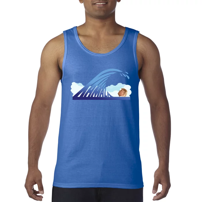 Kamala Harris Blue Wave Gift Tank Top