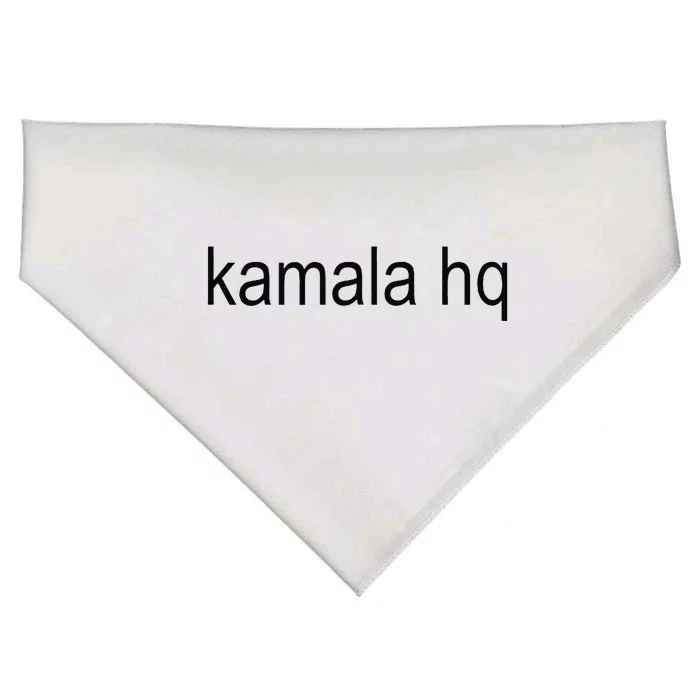 Kamala Hq Brat Green Meme Gen Z USA-Made Doggie Bandana