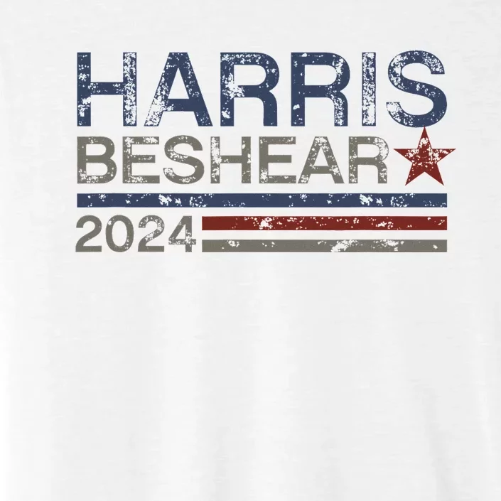 Kamala Harris Beshear 2024 Stripe Grunge Harris Beshear 2024 ChromaSoft Performance T-Shirt