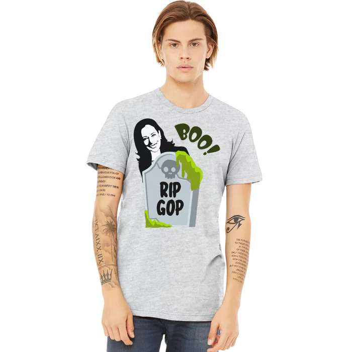 Kamala Harris Boo Rip Gop Halloween Premium T-Shirt