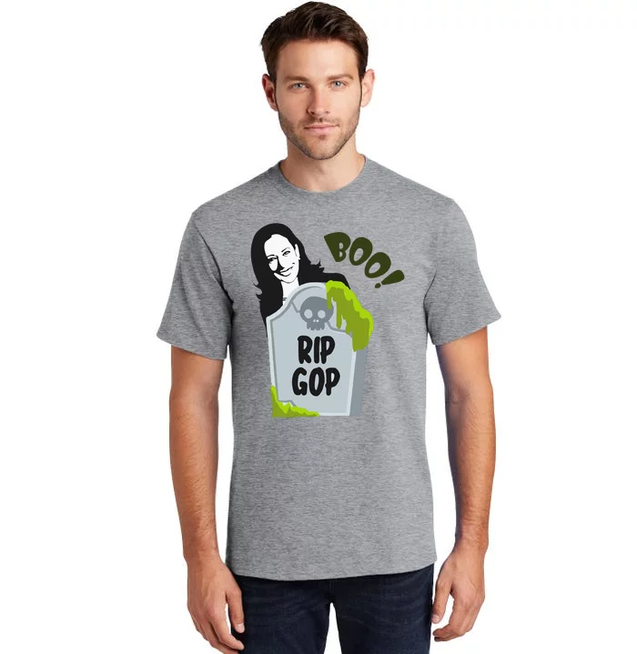 Kamala Harris Boo Rip Gop Halloween Tall T-Shirt