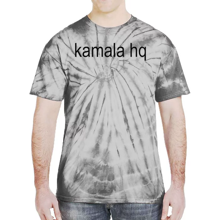 Kamala Hq Brat Green Meme Gen Z Tie-Dye T-Shirt