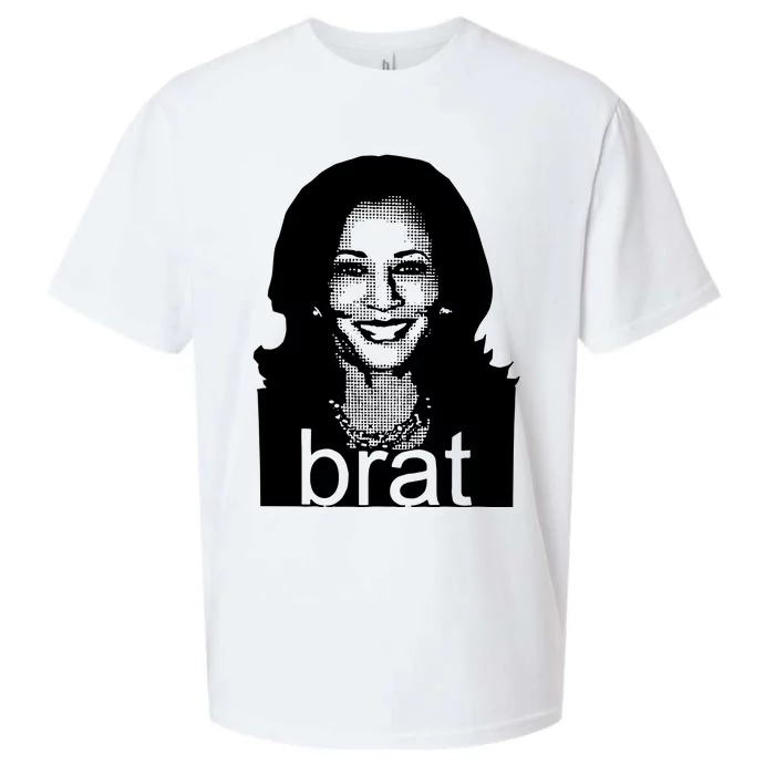 Kamala Harris Brat Screen Sueded Cloud Jersey T-Shirt