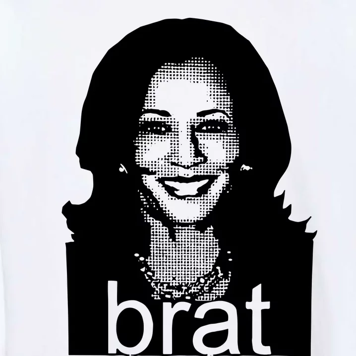 Kamala Harris Brat Screen Garment-Dyed Sweatshirt