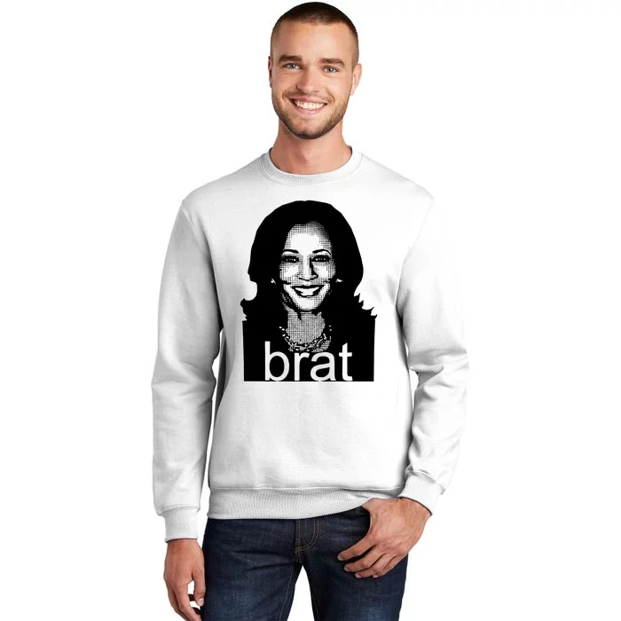 Kamala Harris Brat Screen Sweatshirt