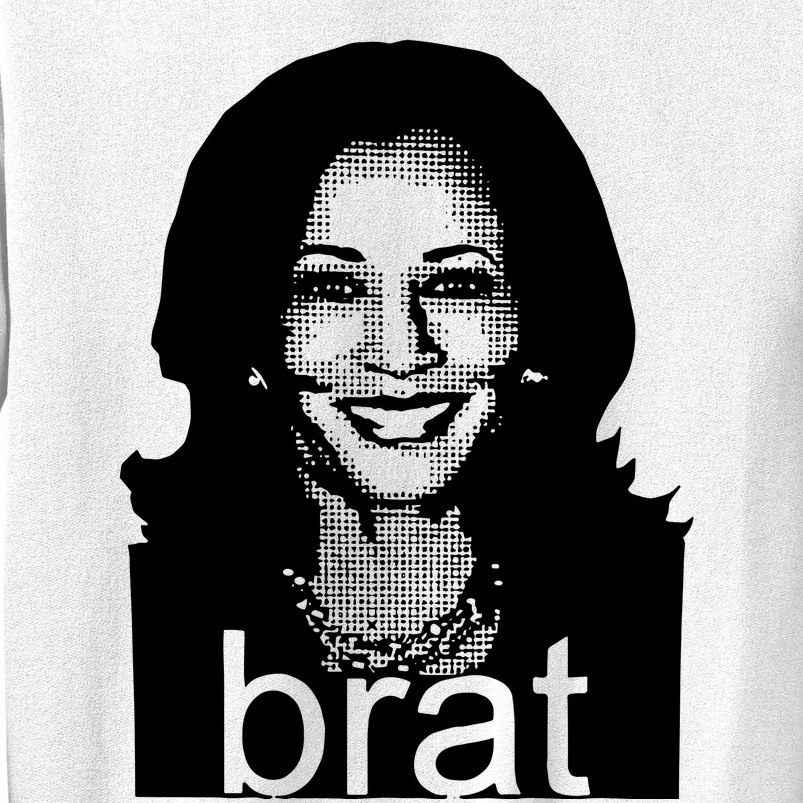 Kamala Harris Brat Screen Sweatshirt