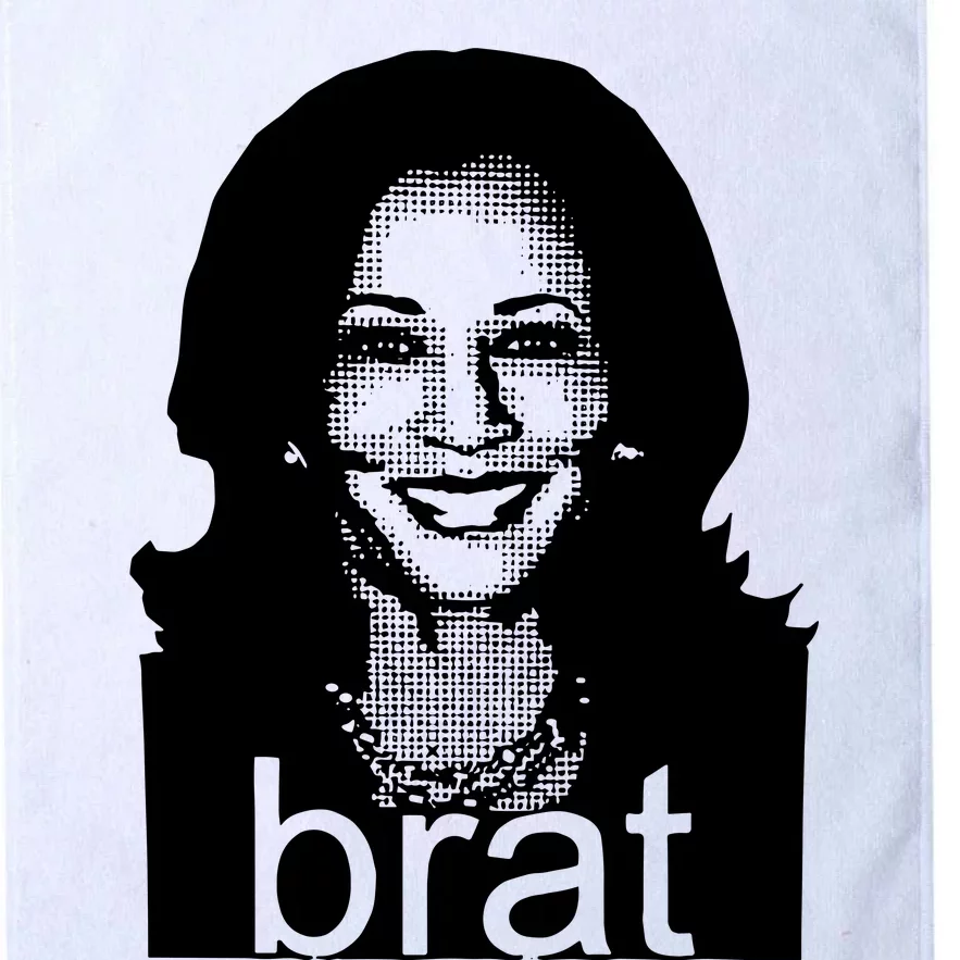 Kamala Harris Brat Screen Platinum Collection Golf Towel