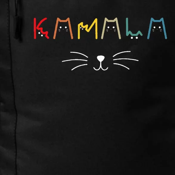 Kamala Harris Cat Lettering Positive Daily Commute Backpack