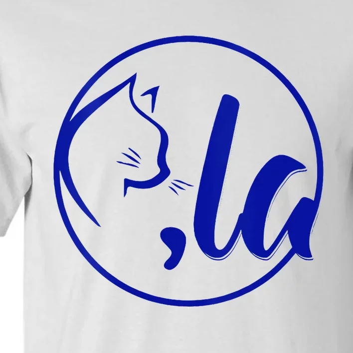 Kamala Harris Comma La Cute Cat 2024 Tall T-Shirt