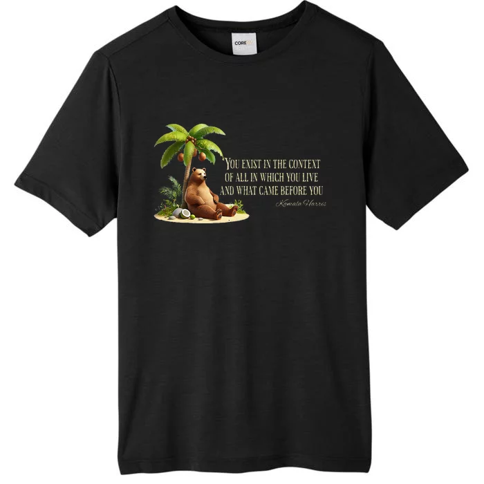 Kamala Harris Coconut Tree Quote ChromaSoft Performance T-Shirt