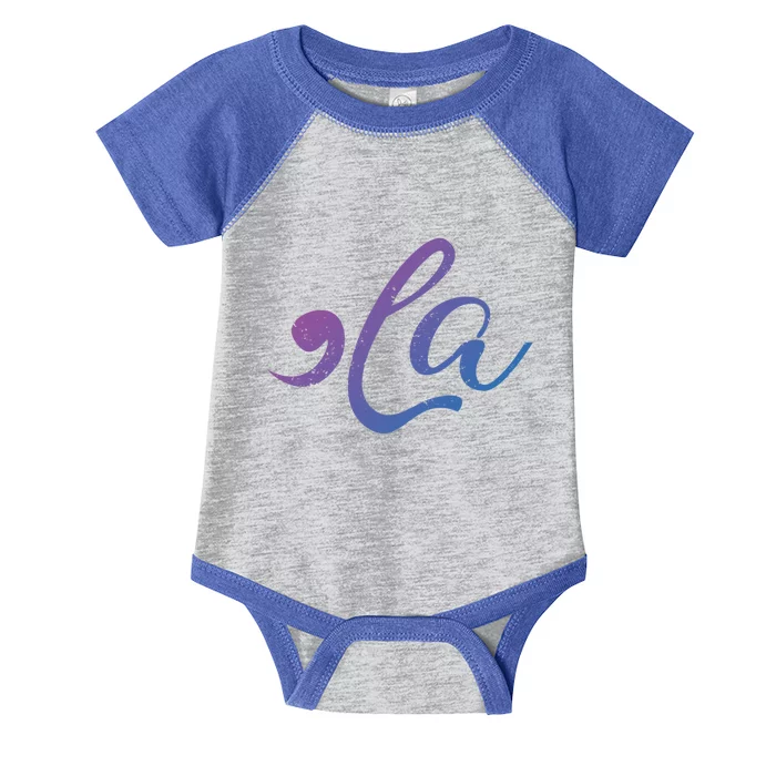 Kamala Harris Comma La Vice President Vintage Funny Meaningful Gift Infant Baby Jersey Bodysuit