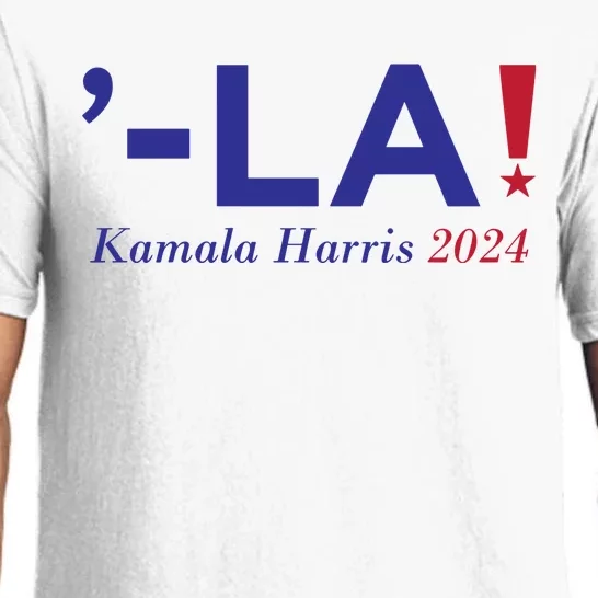 Kamala Harris Comma La 2024 Pajama Set