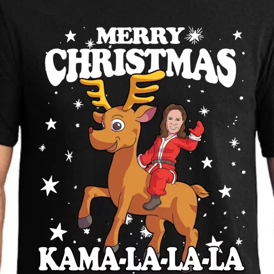 Kamala Harris Christmas Funny Gift Democratic Gift Cute Gift Pajama Set