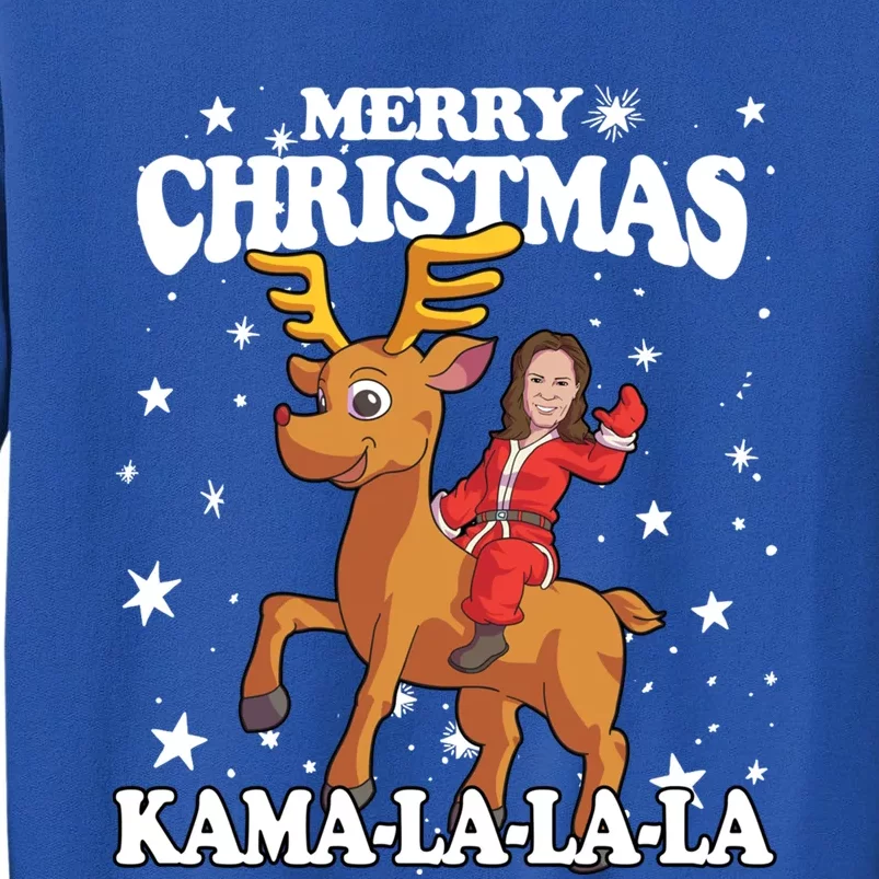 Kamala Harris Christmas Funny Gift Democratic Gift Cute Gift Tall Sweatshirt