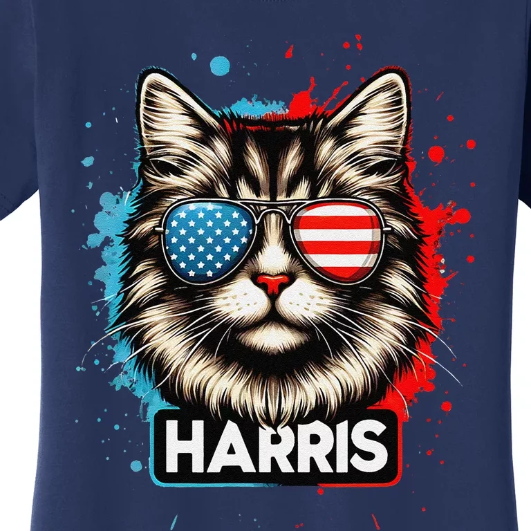 Kamala Harris Cat Ladies 2024 The Presidential Campaign 2024 Women's T-Shirt