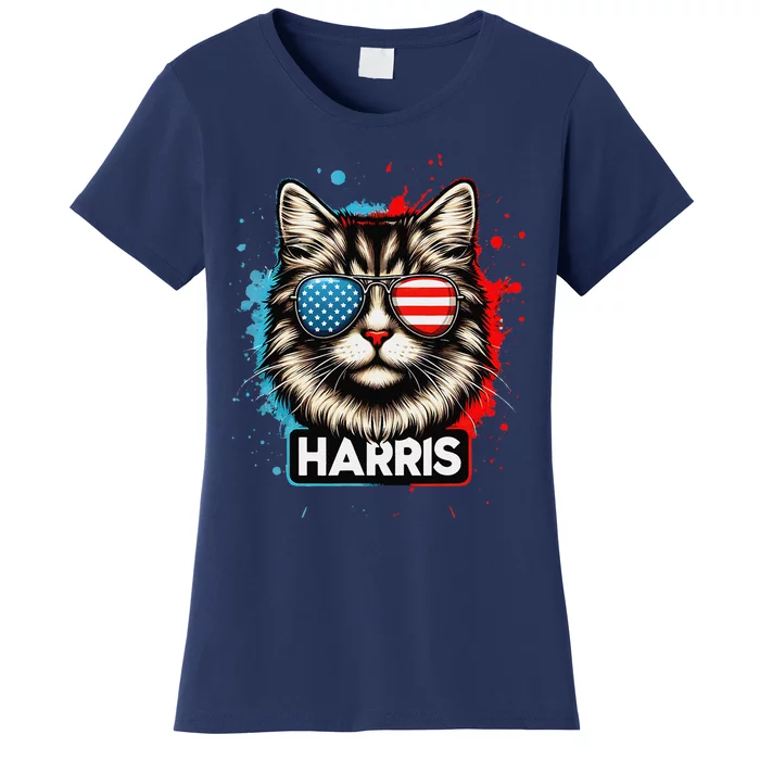 Kamala Harris Cat Ladies 2024 The Presidential Campaign 2024 Women's T-Shirt